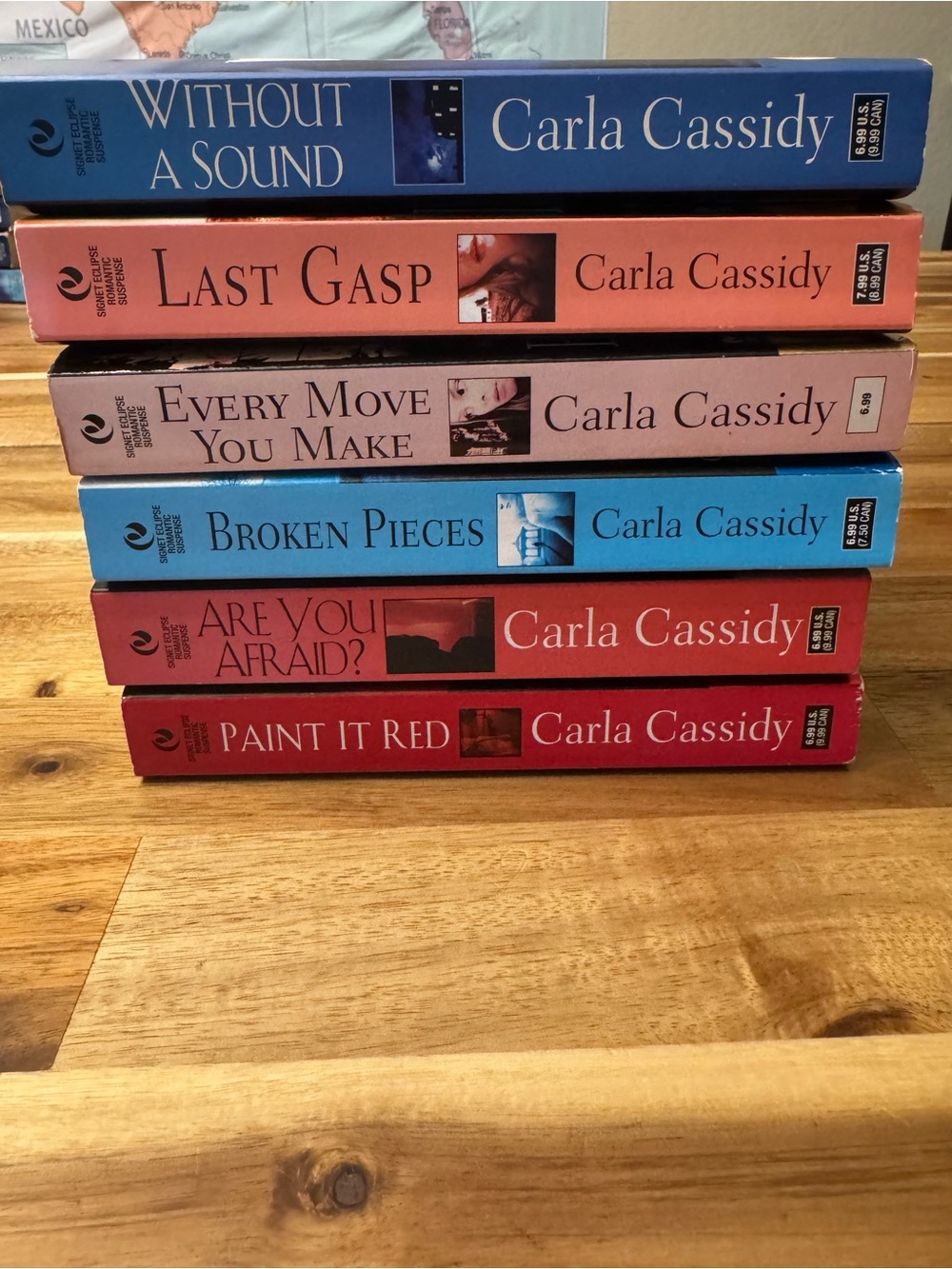 Carla Cassidy Paperback Thriller Stack - Novel Collection